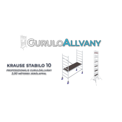 Krause Stabilo 10 ipari gurulóállvány, 2,00 m (12)