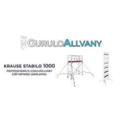 Krause Stabilo 1000 ipari gurulóállvány, 2,50 m (11)