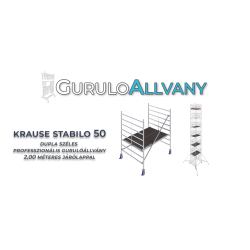Krause Stabilo 50 ipari gurulóállvány, 2,00 m (12)