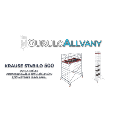 Krause Stabilo 500 ipari gurulóállvány, 2,50 m (11)