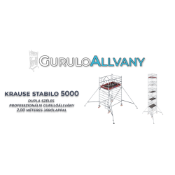 Krause Stabilo 5000 ipari gurulóállvány, 2,00 m (9)