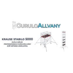 Krause Stabilo 5000 ipari gurulóállvány, 2,50 m (11)