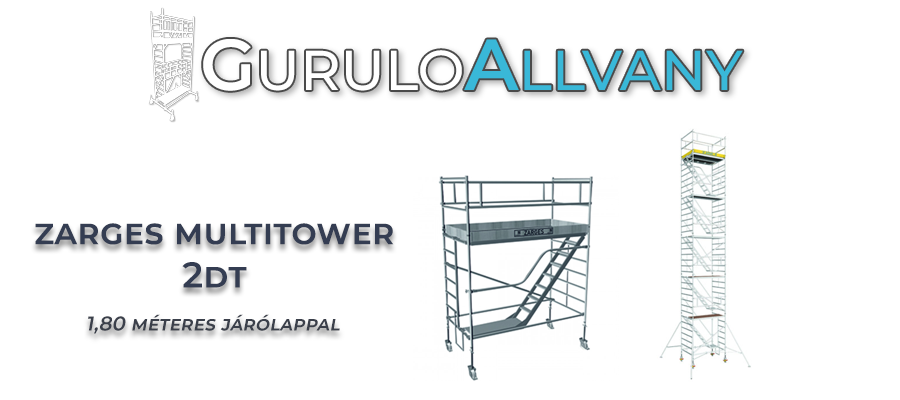 Zarges MultiTower 2DT, 1,80 m