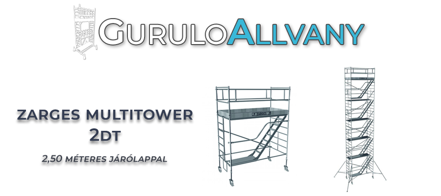 Zarges MultiTower 2DT, 2,50 m